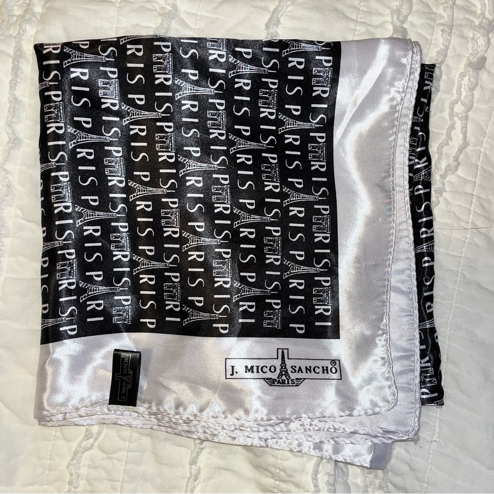 Vintage J. Mico Sancho Paris Square Scarf